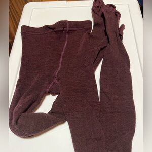 NWOT Purple Smartwool Tights - Size M